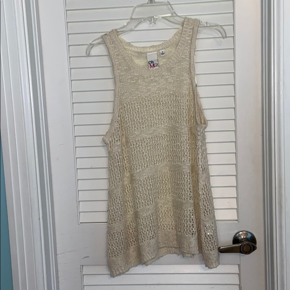 Beige summer sweater